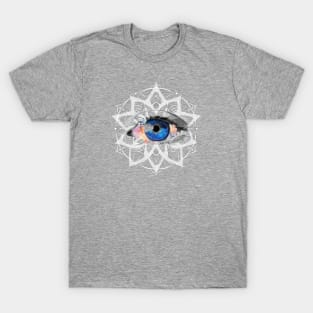 Healing Eye Mandala Design T-Shirt